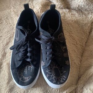 Cute sneakers bought at a craft show